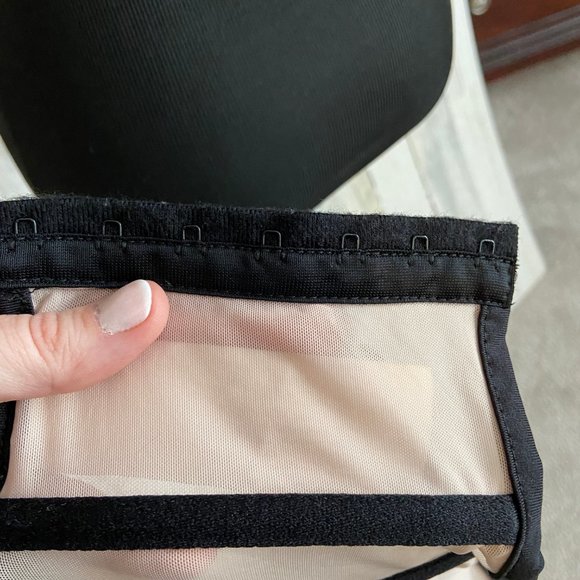 Kiki Riki Size Small Nude Sheer Bustier Bra Top - Picture 8 of 8
